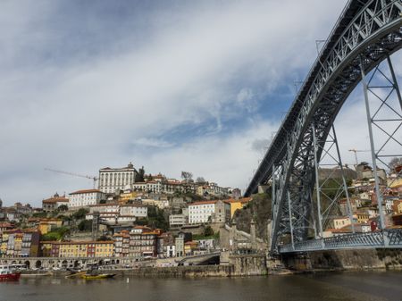 the shore of the douro in porto