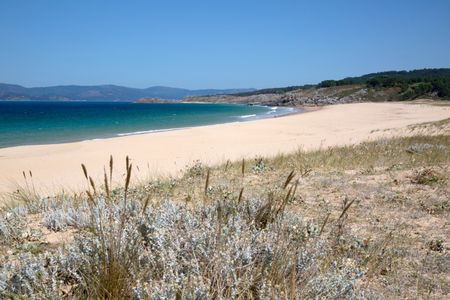Beach Scene; Galicia; Spain
