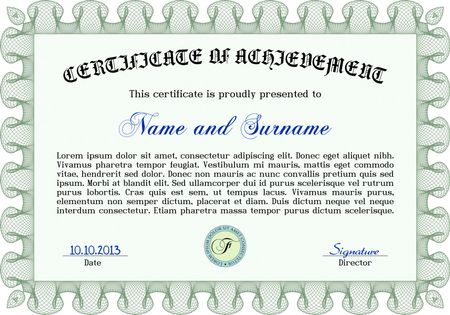 Green certificate