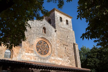 Church Facade; Covarrubias; Burgos; Spain