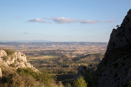 Hills in Poza de la Sal Village; Burgos; Spain