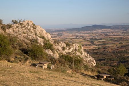 View of Countryside, Poza de la Sal; Burgos; Spain