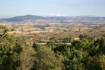 Countryside in Poza de la Sal; Burgos; Spain