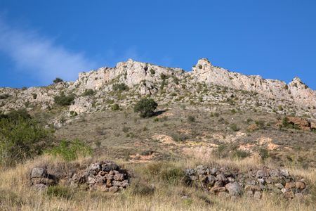 Hills in Poza de la Sal; Burgos; Spain