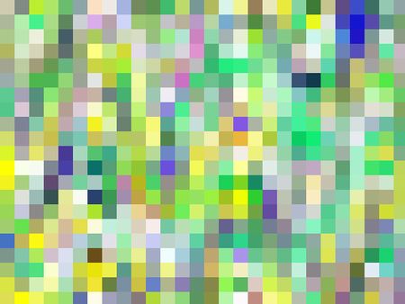 Multicolored mosaic abstract with summery colors