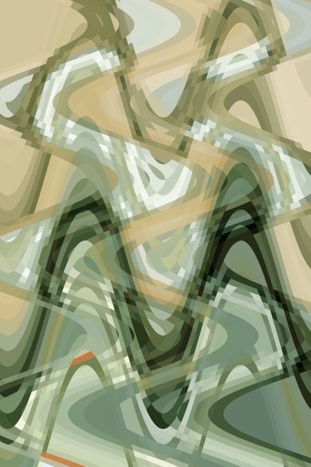 Wavy abstract with crisscrossing sine waves