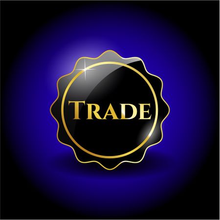 Trade black emblem