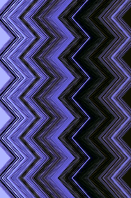 Geometric abstract of zigzags for decoration and backgrounds with themes of chromatic variation within  uniformity of pattern