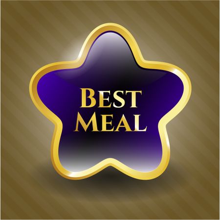 Best meal gold shiny star