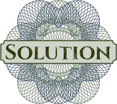 Solution linear rosette