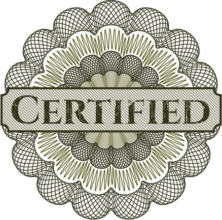 Certified abstract rosette