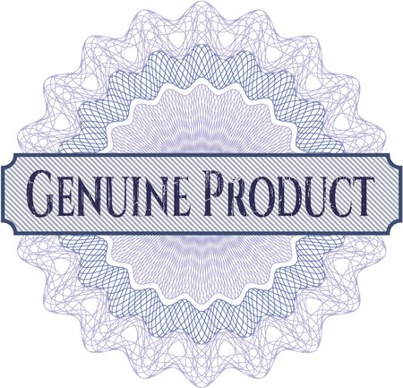 Genuine Product abstract rosette