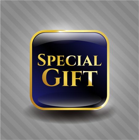 Special Gift gold badge