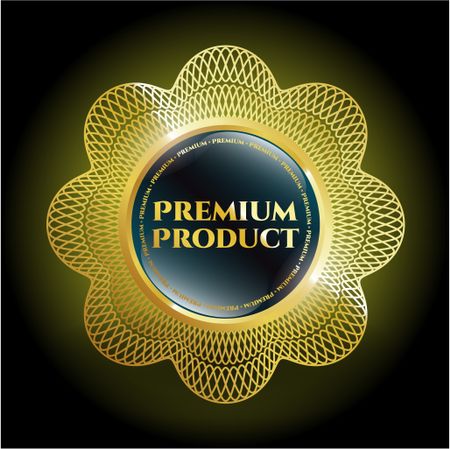 Premium Product shiny emblem