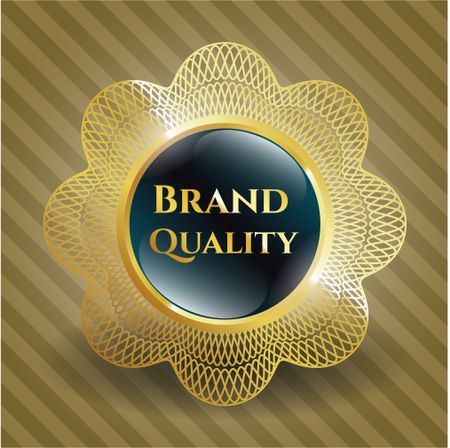 Brand Quality shiny badge