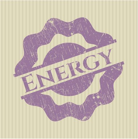 Energy rubber stamp