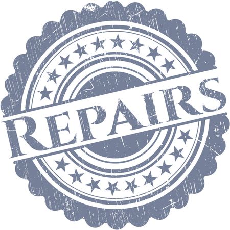 Repairs rubber stamp