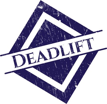 Deadlift grunge seal