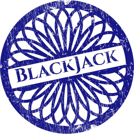 BlackJack grunge seal
