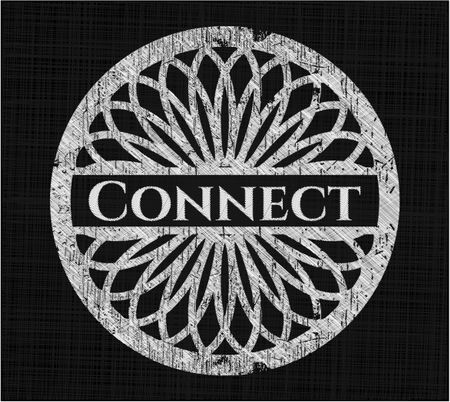 Connect chalk emblem