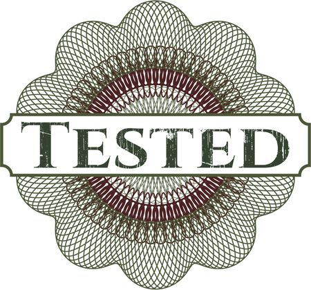 Tested abstract rosette