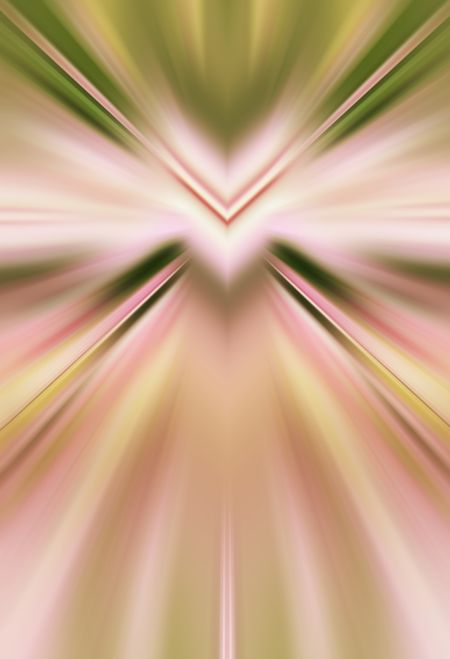 Abstract varicolored radial blur for decoration and background