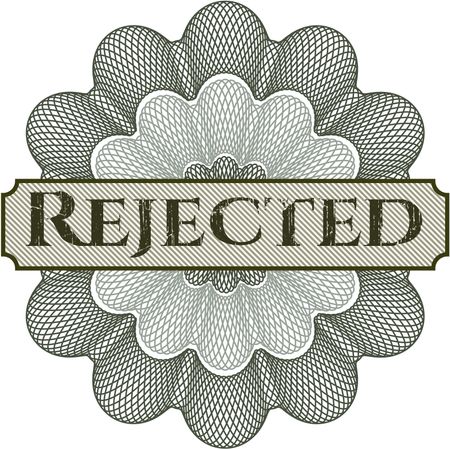 Rejected linear rosette