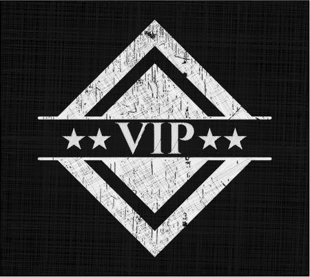 VIP chalk emblem