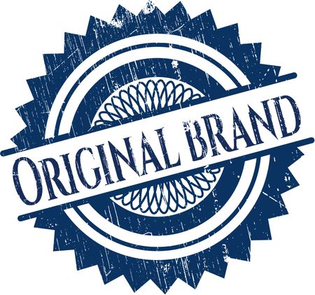 Original Brand rubber grunge stamp