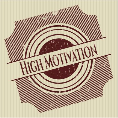 High Motivation rubber grunge texture seal