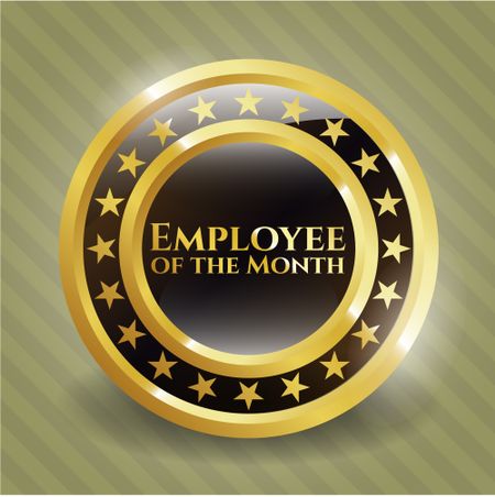 Employee of the month stamp Stock Vector