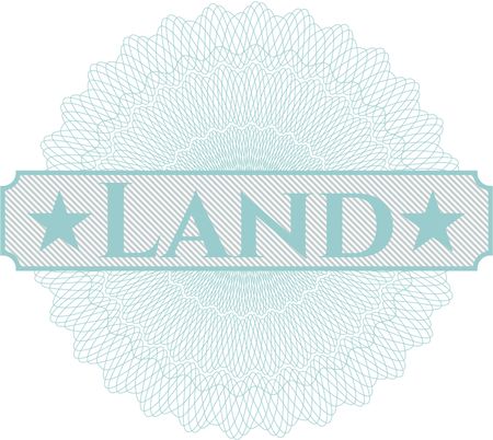 Land money style rosette