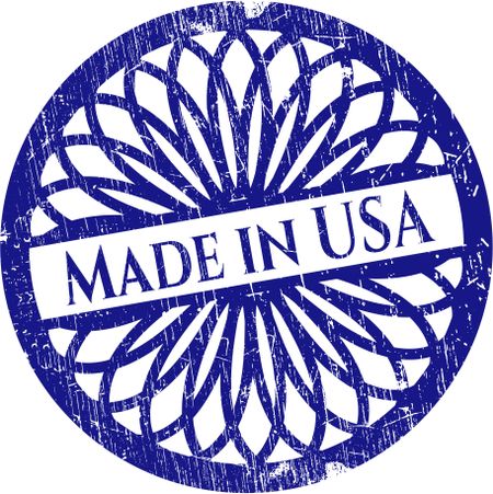 Made in USA rubber grunge texture stamp