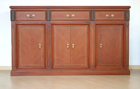cupboard in solid wood