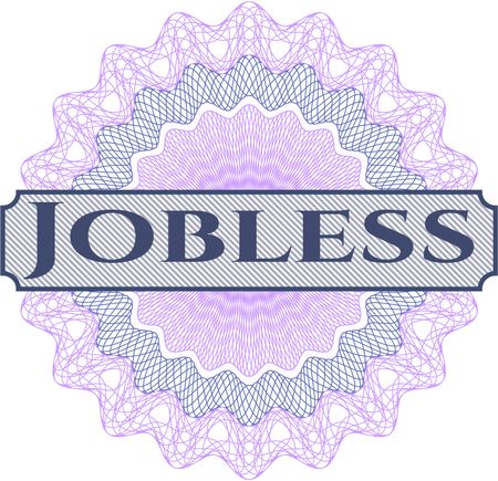 Jobless money style rosette