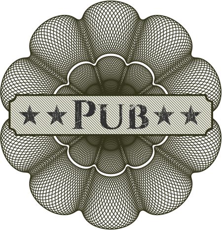Pub abstract rosette