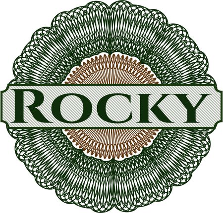 Rocky linear rosette