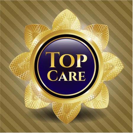 Top Care golden emblem