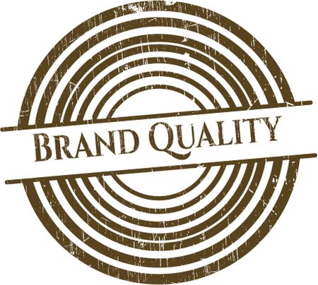 Brand Quality grunge seal