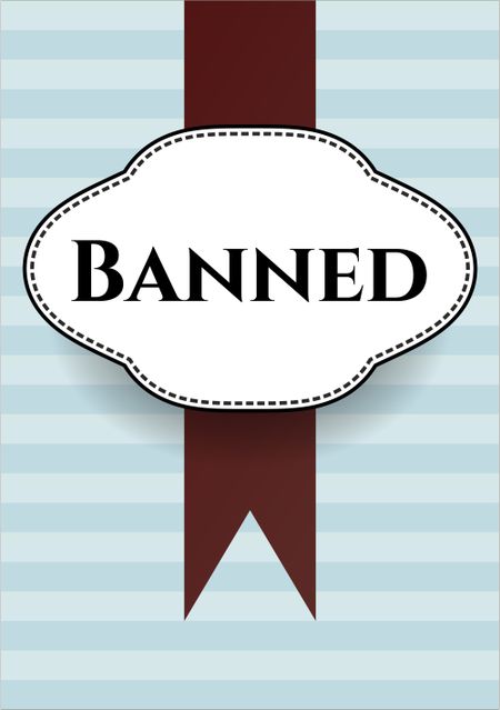 Banned banner
