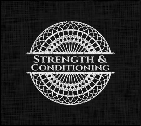 Strength and Conditioning chalk emblem