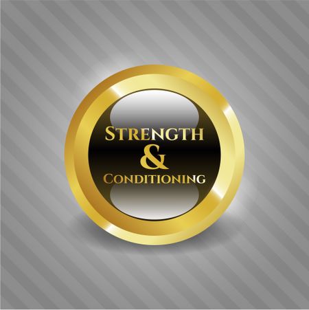 Strength and Conditioning golden emblem