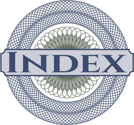 Index money style rosette