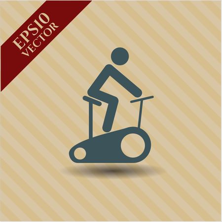 Exercise icon Royalty Free Vector Image - VectorStock