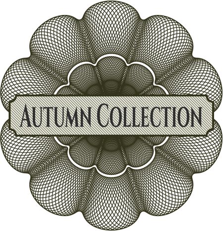 Autumn Collection linear rosette