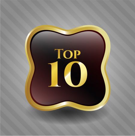 Top 10 gold shiny emblem