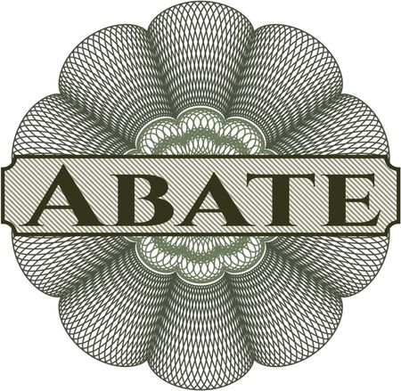 Abate abstract linear rosette