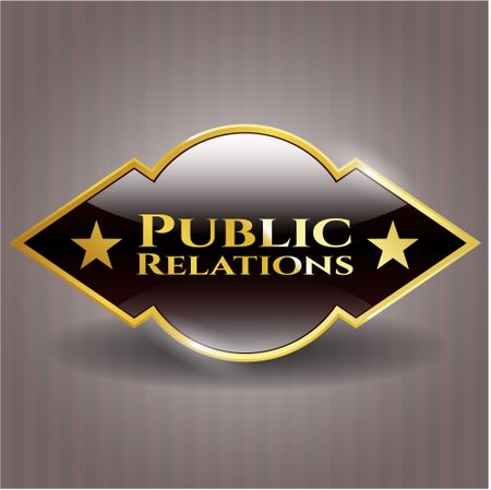 Public Relations shiny emblem