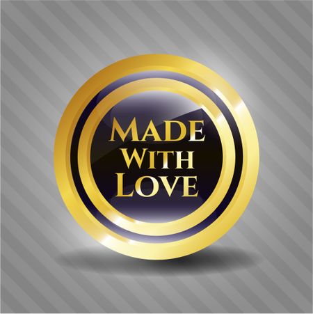 Made With Love golden badge