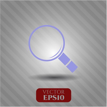 Magnifying glass, search vector icon or symbol